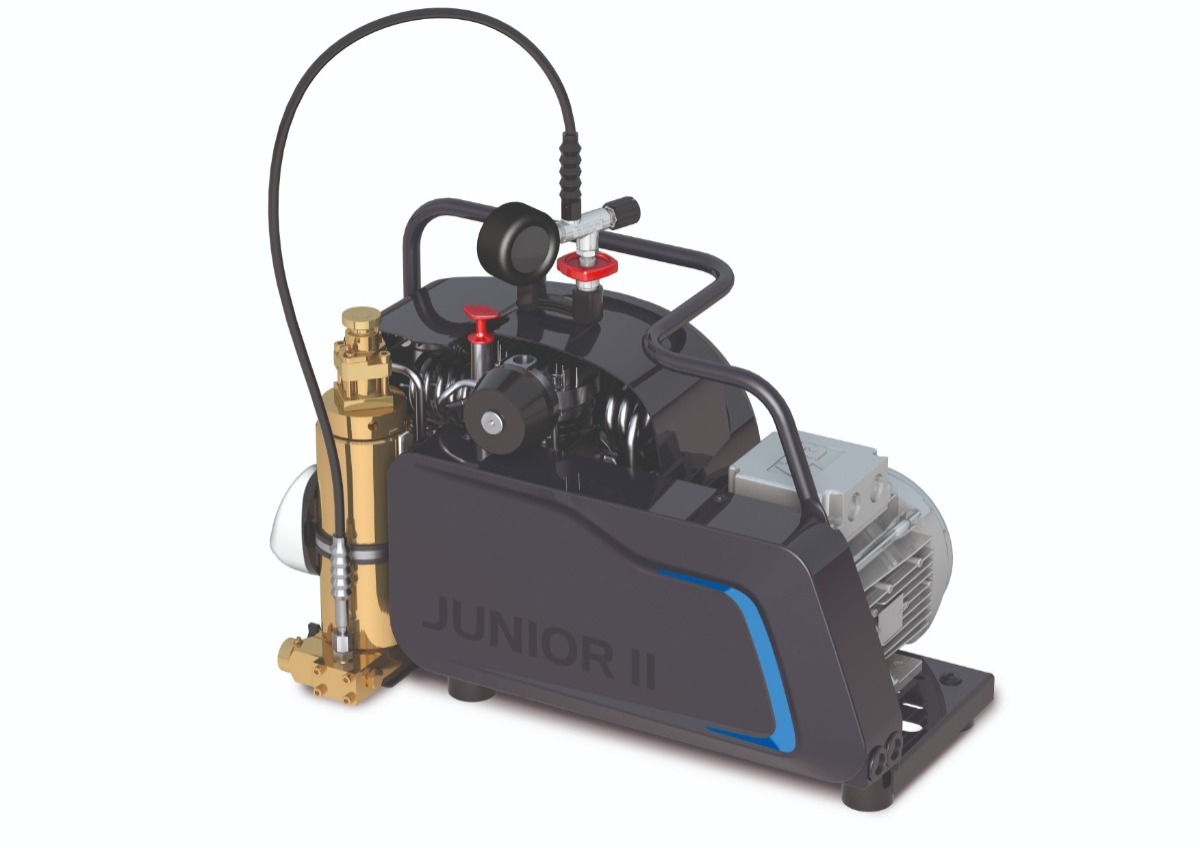 junior højtrykskompressor